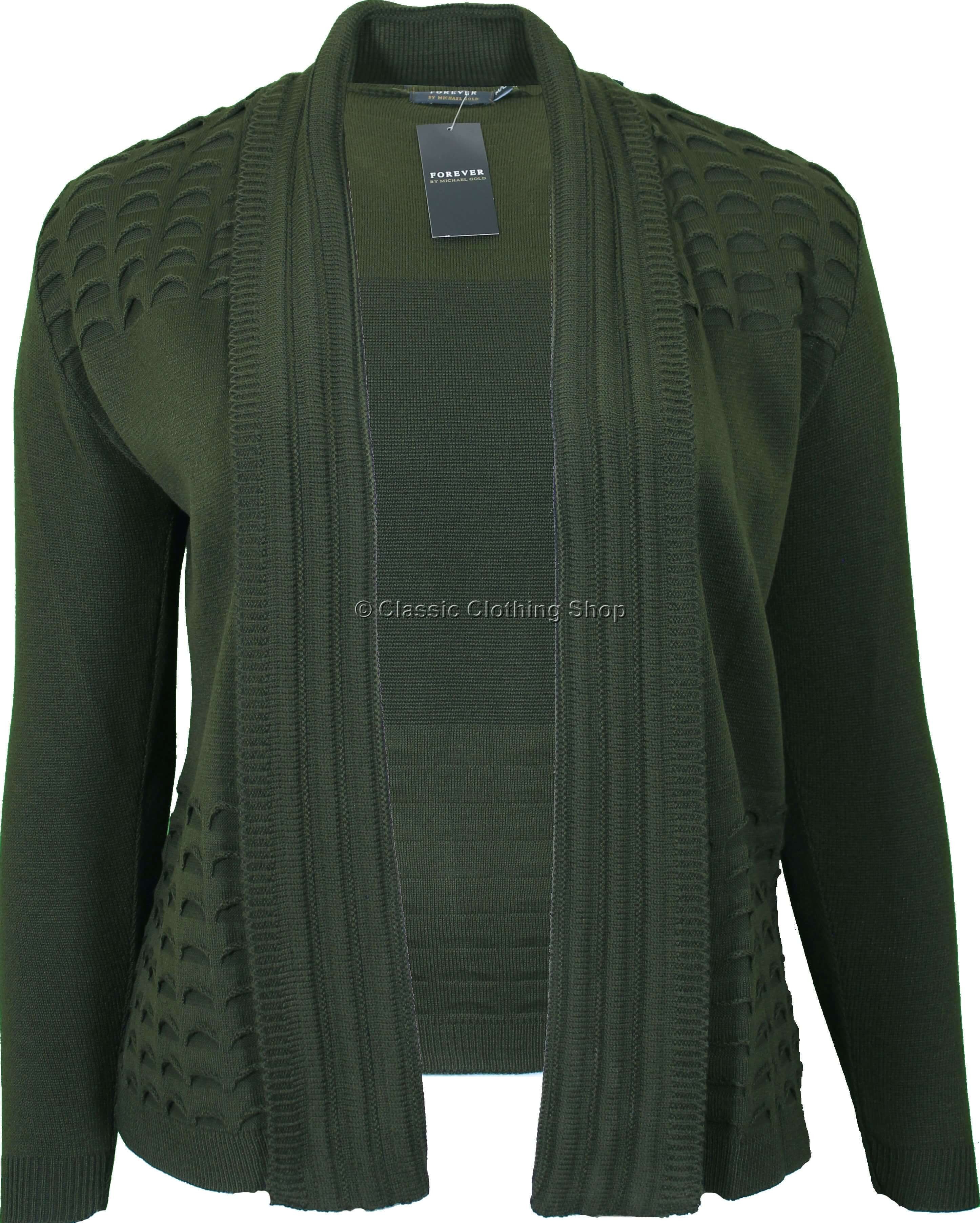 Olive Fringe Cardigan