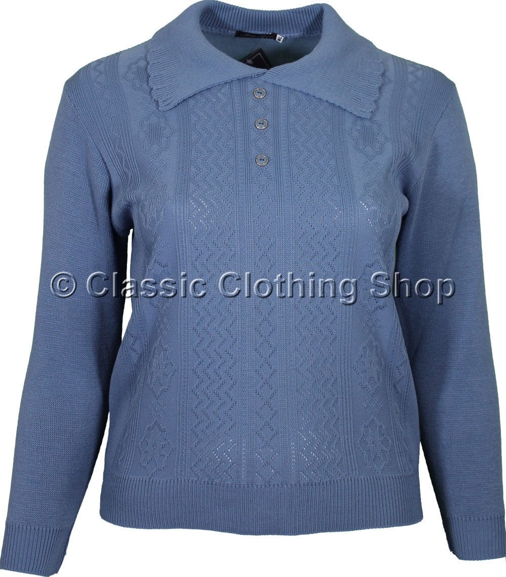 LONG JUMPER - ELECTRIC BLUE main image 0