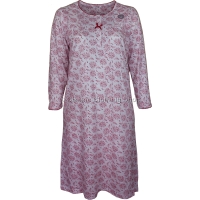 Berry Floral Long Sleeve Nightdress
