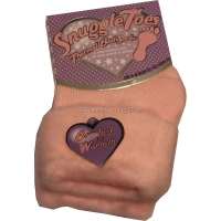 Pink Snuggle Toes Thermal Bed Socks