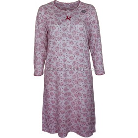 Berry Floral Long Sleeve Nightdress