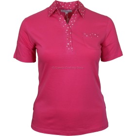 Raspberry Sorbet Collar T-Shirt Top